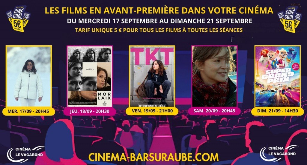actualité RECAP CINE-COOL